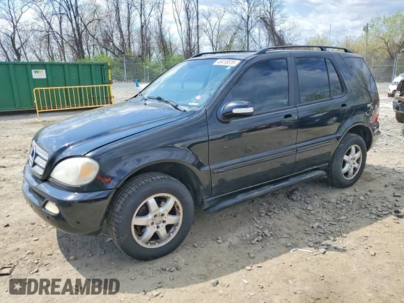✅ 2004 Mercedes-Benz M 350 • VIN: 4JGAB57E44A492315 • Lot: 48418536. Listed on Copart with 210,159 mi. Free auction sales archive from the USA and detailed vehicle history report at DreamBid. Image 1.