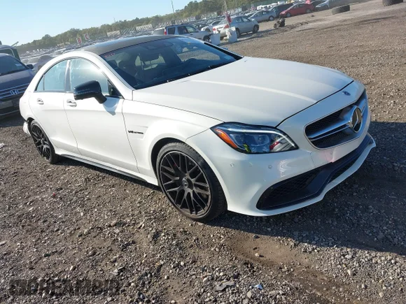 ✅ 2017 Mercedes-Benz CLS AMG CLS 63 S • VIN: WDDLJ7GBXHA200387 • Lot: 43322136. Listed on IAAI with 57,259 mi. Free auction sales archive from the USA and detailed vehicle history report at DreamBid. Image 1.