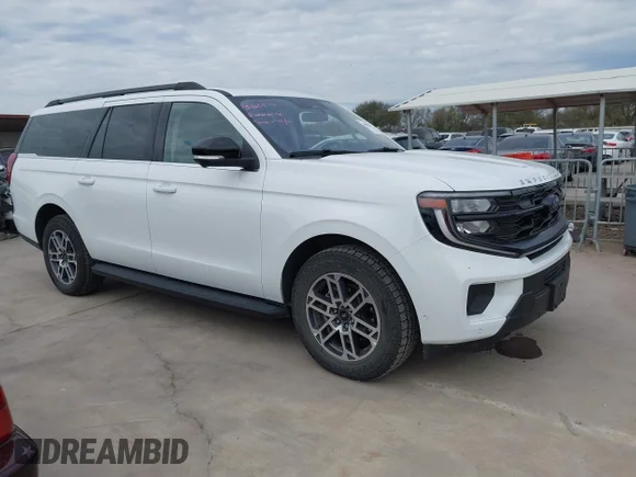 ✅ 2025 Ford Expedition Max Active • VIN: 1FMJK1J83SEA20866 • Лот: 43805588. Опубліковано раніше на IAAI з пробігом 25 594 миль. Безкоштовний доступ до архіву аукціонних продажів зі США та докладний звіт про історію автомобіля на DreamBid. Зображення 1.
