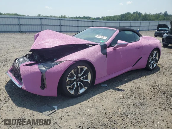 ✅ 2021 Lexus LC 500h • VIN: JTHKPAAY8MA104085 • Lot: 60715815. Listed on Copart with 17,437 mi. Free auction sales archive from the USA and detailed vehicle history report at DreamBid. Image 1.