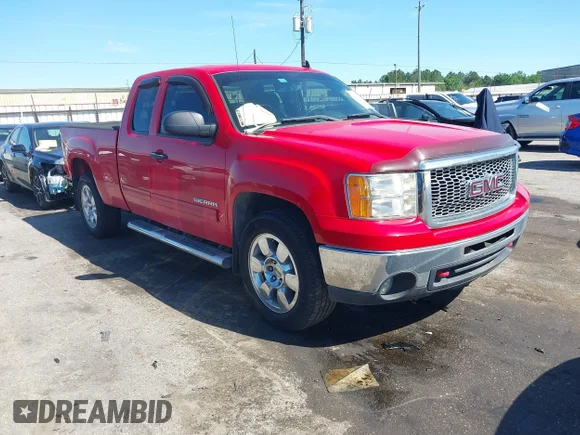 ✅ 2010 GMC Sierra 1500 SLE • VIN: 1GTSCVE08AZ280169 • Lot: 44799394. Listed on IAAI with 92,366 mi. Free auction sales archive from the USA and detailed vehicle history report at DreamBid. Image 1.