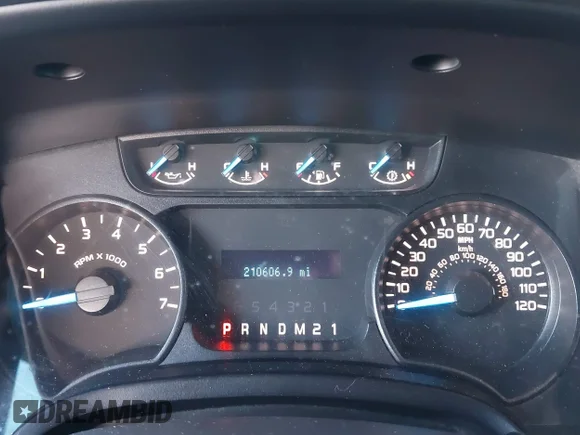 ✅ 2014 Ford F-150 XL • VIN: 1FTEW1CM9EKF25790 • Lot: 42690584. Listed on IAAI with 210,606 mi. Free auction sales archive from the USA and detailed vehicle history report at DreamBid. Image 7.