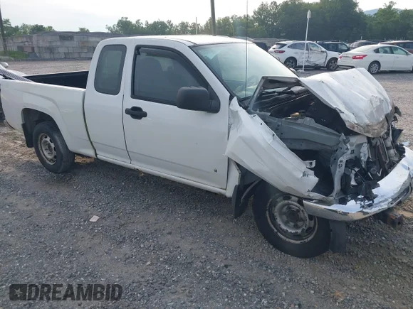 ✅ 2007 Chevrolet Colorado Work Truck • VIN: 1GCCS199X78187144 • Lot: 45459095. Wystawiony na IAAI z przebiegiem 209 167 mil. Bezpłatny archiwum sprzedaży aukcyjnych z USA i szczegółowy raport historii pojazdu na DreamBid. Zdjęcie 1.