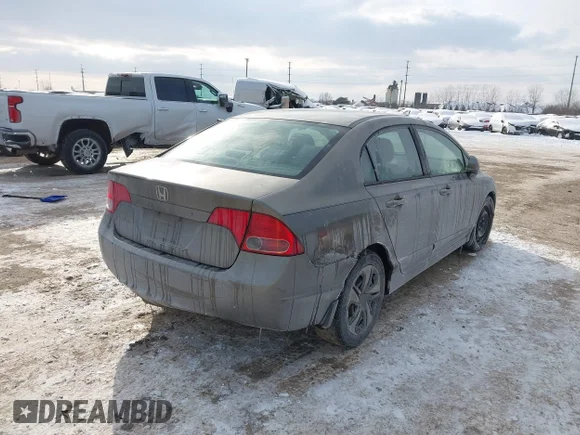✅ 2008 Honda Civic LX • VIN: 1HGFA16568L062546 • Lot: 44241566. Wystawiony na IAAI z przebiegiem 245 510 mil. Bezpłatny archiwum sprzedaży aukcyjnych z USA i szczegółowy raport historii pojazdu na DreamBid. Zdjęcie 4.