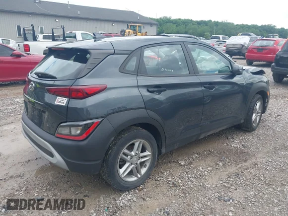 ✅ 2022 Hyundai Kona SE • VIN: KM8K22AB9NU832401 • Lot: 45208522. Listed on IAAI with 47,880 mi. Free auction sales archive from the USA and detailed vehicle history report at DreamBid. Image 4.