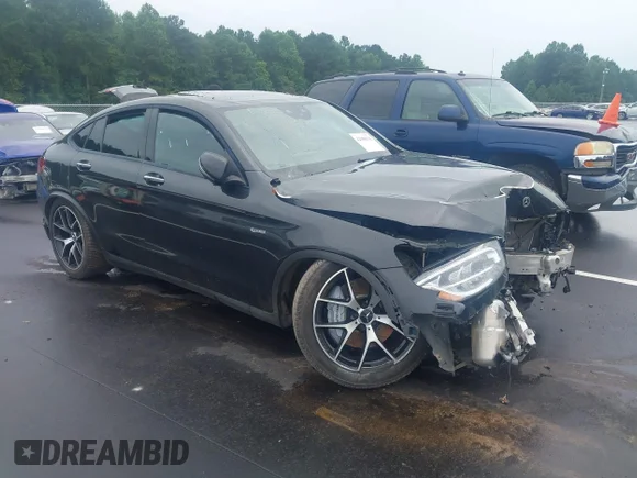 ✅ 2021 Mercedes-Benz GLC 43 AMG • VIN: W1N0J6EB3MF894534 • Lot: 42988676. Listed on IAAI with Not provided. Free auction sales archive from the USA and detailed vehicle history report at DreamBid. Image 1.