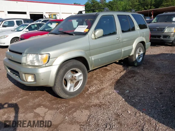 ✅ 2001 Infiniti QX4 Luxury • VIN: JNRDR07Y21W104846 • Лот: 42455949. Опубліковано раніше на IAAI з пробігом 286 277 миль. Безкоштовний доступ до архіву аукціонних продажів зі США та докладний звіт про історію автомобіля на DreamBid. Зображення 2.