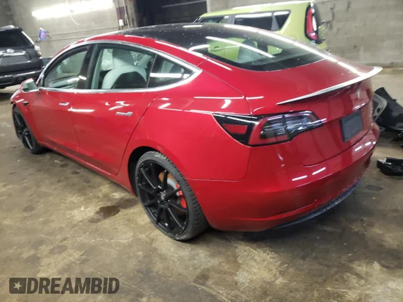 ✅ 2020 Tesla Model 3 Performance • VIN: 5YJ3E1ECXLF742421 • Лот: 73369022. Опубліковано раніше на Copart з пробігом 34 532 миль. Безкоштовний доступ до архіву аукціонних продажів зі США та докладний звіт про історію автомобіля на DreamBid. Зображення 2.