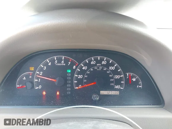 ✅ 2005 Toyota Camry LE • VIN: 4T1BE30K05U503312 • Lot: 44800174. Wystawiony na IAAI z przebiegiem 127 130 mil. Bezpłatny archiwum sprzedaży aukcyjnych z USA i szczegółowy raport historii pojazdu na DreamBid. Zdjęcie 7.