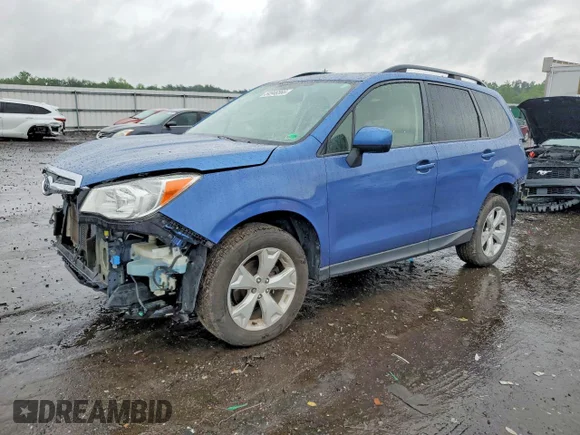 ✅ 2016 Subaru Forester Premium • VIN: JF2SJAFC8GH439330 • Lot: 54946566. Wystawiony na Copart z przebiegiem 116 512 mil. Bezpłatny archiwum sprzedaży aukcyjnych z USA i szczegółowy raport historii pojazdu na DreamBid. Zdjęcie 1.