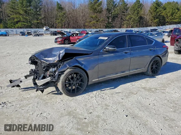 ✅ 2015 Hyundai Genesis Sedan Ultimate • VIN: KMHGN4JF6FU073011 • Lot: 96395865. Wystawiony na Copart z przebiegiem 79 041 mil. Bezpłatny archiwum sprzedaży aukcyjnych z USA i szczegółowy raport historii pojazdu na DreamBid. Zdjęcie 1.