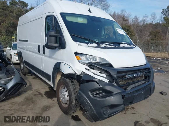 ✅ 2023 Ram ProMaster Cargo • VIN: 3C6LRVDG9PE578226 • Lot: 44284234. Listed on IAAI with 119,065 mi. Free auction sales archive from the USA and detailed vehicle history report at DreamBid. Image 1.