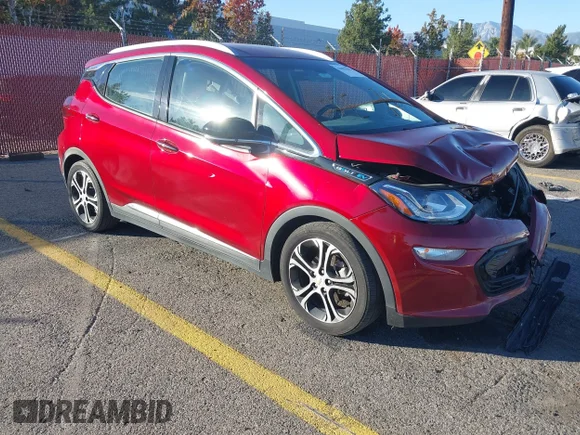 ✅ 2020 Chevrolet Bolt EV Premier • VIN: 1G1FZ6S09L4134432 • Lot: 43859683. Listed on IAAI with 89,294 mi. Free auction sales archive from the USA and detailed vehicle history report at DreamBid. Image 1.