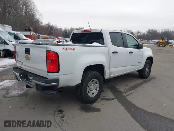 ✅ 2019 Chevrolet Colorado 4WD Work Truck • VIN: 1GCGTBEN8K1208694 • Лот: 43890074. Опубликован ранее на IAAI с пробегом 105 431 миль. Бесплатный доступ к архиву аукционных продаж из США и подробный отчёт об истории автомобиля на DreamBid. Изображение 4.