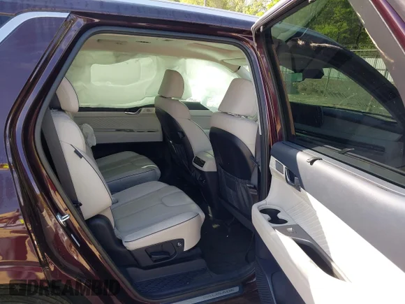 ✅ 2023 Hyundai Palisade Calligraphy • VIN: KM8R7DGE7PU640491 • Lot: 42009275. Wystawiony na IAAI z przebiegiem 29 245 mil. Bezpłatny archiwum sprzedaży aukcyjnych z USA i szczegółowy raport historii pojazdu na DreamBid. Zdjęcie 8.
