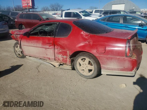 ✅ 2004 Chevrolet Monte Carlo SS Supercharged • VIN: 2G1WZ151649211621 • Lot: 98672305. Wystawiony na Copart z przebiegiem Nie podano. Bezpłatny archiwum sprzedaży aukcyjnych z USA i szczegółowy raport historii pojazdu na DreamBid. Zdjęcie 2.