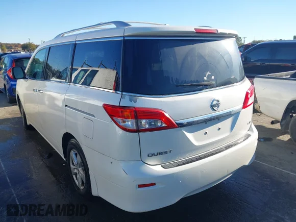 ✅ 2012 Nissan Quest SL • VIN: JN8AE2KP9C9030260 • Лот: 43569387. Опубліковано раніше на IAAI з пробігом 190 022 миль. Безкоштовний доступ до архіву аукціонних продажів зі США та докладний звіт про історію автомобіля на DreamBid. Зображення 3.