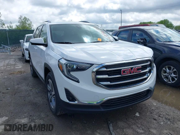 ✅ 2020 GMC Terrain SLT • VIN: 3GKALVEV4LL341085 • Lot: 44976197. Listed on IAAI with 59,243 mi. Free auction sales archive from the USA and detailed vehicle history report at DreamBid. Image 1.