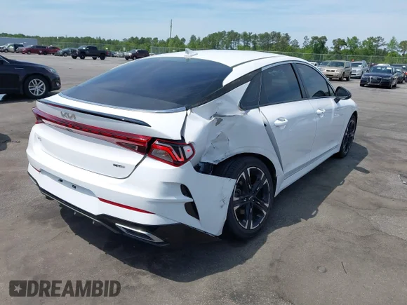 ✅ 2023 Kia K5 GT-Line • VIN: 5XXG64J25PG226709 • Lot: 44788144. Wystawiony na IAAI z przebiegiem 69 421 mil. Bezpłatny archiwum sprzedaży aukcyjnych z USA i szczegółowy raport historii pojazdu na DreamBid. Zdjęcie 4.