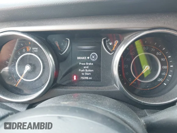 ✅ 2018 Jeep Wrangler Unlimited Sport S • VIN: 1C4HJXDG6JW140245 • Lot: 45361961. Wystawiony na IAAI z przebiegiem 75 098 mil. Bezpłatny archiwum sprzedaży aukcyjnych z USA i szczegółowy raport historii pojazdu na DreamBid. Zdjęcie 7.