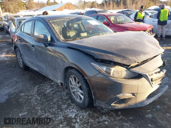 ✅ 2014 Mazda 3 i Grand Touring • VIN: JM1BM1M77E1207383 • Lot: 44325190. Wystawiony na IAAI z przebiegiem 222 331 mil. Bezpłatny archiwum sprzedaży aukcyjnych z USA i szczegółowy raport historii pojazdu na DreamBid. Zdjęcie 1.