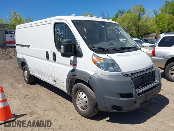 ✅ 2017 Ram ProMaster Cargo • VIN: 3C6TRVAG7HE527636 • Лот: 45111561. Опубликован ранее на IAAI с пробегом Не указан. Бесплатный доступ к архиву аукционных продаж из США и подробный отчёт об истории автомобиля на DreamBid. Изображение 1.