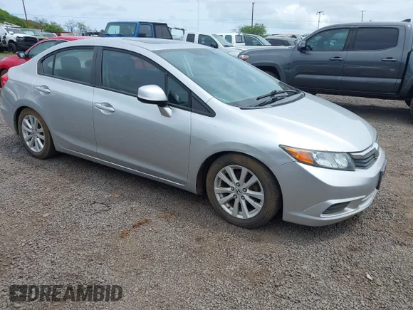 ✅ 2012 Honda Civic EX • VIN: 2HGFB2F89CH310484 • Lot: 44699940. Wystawiony na IAAI z przebiegiem 112 406 mil. Bezpłatny archiwum sprzedaży aukcyjnych z USA i szczegółowy raport historii pojazdu na DreamBid. Zdjęcie 1.
