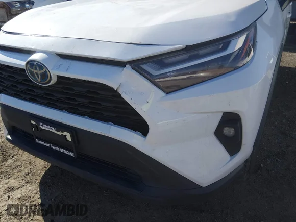 ✅ 2023 Toyota RAV4 Hybrid Woodland • VIN: 2T3UWRFV4PW161898 • Лот: 44436651. Опубліковано раніше на IAAI з пробігом 217 592 миль. Безкоштовний доступ до архіву аукціонних продажів зі США та докладний звіт про історію автомобіля на DreamBid. Зображення 6.