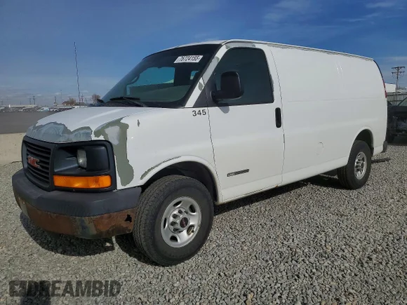 ✅ 2005 GMC Savana Cargo • VIN: 1GTGG25V751128019 • Lot: 76724155. Wystawiony na Copart z przebiegiem 121 787 mil. Bezpłatny archiwum sprzedaży aukcyjnych z USA i szczegółowy raport historii pojazdu na DreamBid. Zdjęcie 1.