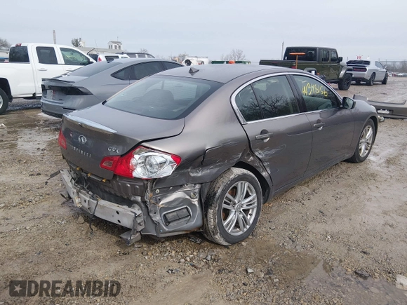 ✅ 2011 Infiniti G37 x • VIN: JN1CV6AR9BM404878 • Lot: 44398156. Wystawiony na IAAI z przebiegiem 181 756 mil. Bezpłatny archiwum sprzedaży aukcyjnych z USA i szczegółowy raport historii pojazdu na DreamBid. Zdjęcie 4.