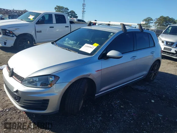 ✅ 2016 Volkswagen Golf GTI S • VIN: 3VW5T7AU8GM047420 • Lot: 43685812. Wystawiony na IAAI z przebiegiem 123 979 mil. Bezpłatny archiwum sprzedaży aukcyjnych z USA i szczegółowy raport historii pojazdu na DreamBid. Zdjęcie 2.