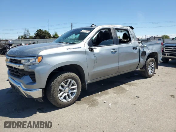 ✅ 2023 Chevrolet Silverado 1500 LT • VIN: 1GCUDDE83PZ291238 • Лот: 56107795. Опубликован ранее на Copart с пробегом 52 683 миль. Бесплатный доступ к архиву аукционных продаж из США и подробный отчёт об истории автомобиля на DreamBid. Изображение 1.