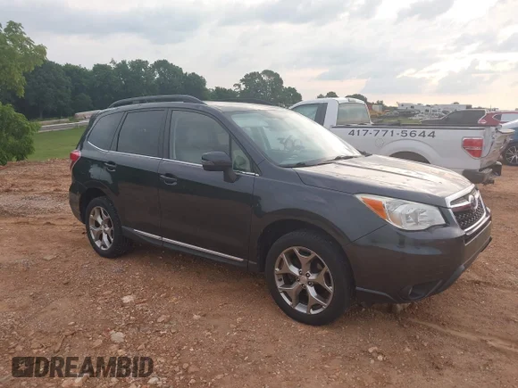 ✅ 2015 Subaru Forester Touring • VIN: JF2SJAUC6FH820997 • Lot: 45298993. Wystawiony na IAAI z przebiegiem 164 998 mil. Bezpłatny archiwum sprzedaży aukcyjnych z USA i szczegółowy raport historii pojazdu na DreamBid. Zdjęcie 1.
