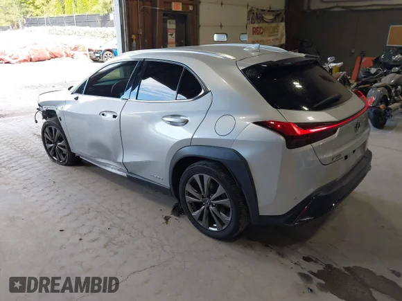 ✅ 2019 Lexus UX 250h • VIN: JTHU9JBH2K2003701 • Lot: 43208507. Listed on IAAI with 56,240 mi. Free auction sales archive from the USA and detailed vehicle history report at DreamBid. Image 3.