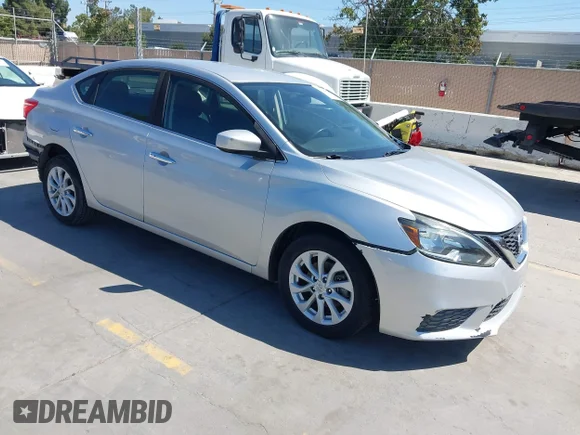 ✅ 2019 Nissan Sentra S • VIN: 3N1AB7AP9KY315068 • Lot: 45266028. Listed on IAAI with 85,640 mi. Free auction sales archive from the USA and detailed vehicle history report at DreamBid. Image 1.