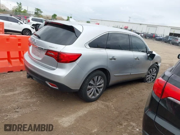 ✅ 2015 Acura MDX Technology • VIN: 5FRYD4H46FB022065 • Lot: 45157287. Wystawiony na IAAI z przebiegiem 205 224 mil. Bezpłatny archiwum sprzedaży aukcyjnych z USA i szczegółowy raport historii pojazdu na DreamBid. Zdjęcie 4.