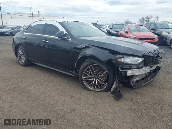 ✅ 2024 Mercedes-Benz C 63 S AMG E Performance • VIN: W1KAF8AB1RR219209 • Lot: 43718328. Listed on IAAI with 10,672 mi. Free auction sales archive from the USA and detailed vehicle history report at DreamBid. Image 1.