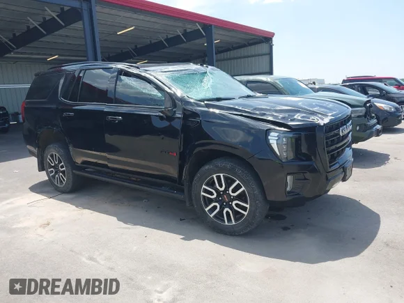 ✅ 2022 GMC Yukon AT4 • VIN: 1GKS2CKL5NR116197 • Lot: 42470093. Listed on IAAI with 66,870 mi. Free auction sales archive from the USA and detailed vehicle history report at DreamBid. Image 1.