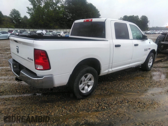 ✅ 2018 Ram 1500 Tradesman • VIN: 1C6RR7KM4JS297910 • Lot: 42693431. Listed on IAAI with 68,403 mi. Free auction sales archive from the USA and detailed vehicle history report at DreamBid. Image 4.