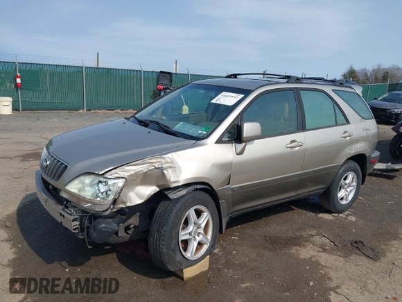 ✅ 2002 Lexus RX 300 • VIN: JTJHF10UX20249139 • Лот: 44603852. Опубліковано раніше на IAAI з пробігом 209 320 миль. Безкоштовний доступ до архіву аукціонних продажів зі США та докладний звіт про історію автомобіля на DreamBid. Зображення 2.