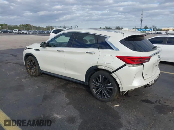 ✅ 2021 Infiniti QX50 Luxe • VIN: 3PCAJ5BB2MF112402 • Лот: 44260649. Опубліковано раніше на IAAI з пробігом 42 032 миль. Безкоштовний доступ до архіву аукціонних продажів зі США та докладний звіт про історію автомобіля на DreamBid. Зображення 3.