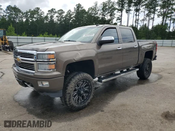 ✅ 2014 Chevrolet Silverado 1500 High Country • VIN: 3GCUKTEC9EG307363 • Лот: 68359955. Опубликован ранее на Copart с пробегом 131 271 миль. Бесплатный доступ к архиву аукционных продаж из США и подробный отчёт об истории автомобиля на DreamBid. Изображение 1.