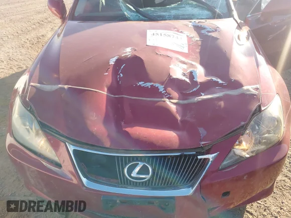 ✅ 2006 Lexus IS 250 • VIN: JTHCK262065002708 • Лот: 45158744. Опубликован ранее на IAAI с пробегом 262 717 миль. Бесплатный доступ к архиву аукционных продаж из США и подробный отчёт об истории автомобиля на DreamBid. Изображение 6.