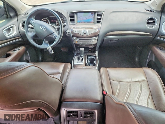 ✅ 2015 Infiniti QX60 • VIN: 5N1AL0MM4FC532928 • Lot: 55211076. Listed on Copart with 140,328 mi. Free auction sales archive from the USA and detailed vehicle history report at DreamBid. Image 8.