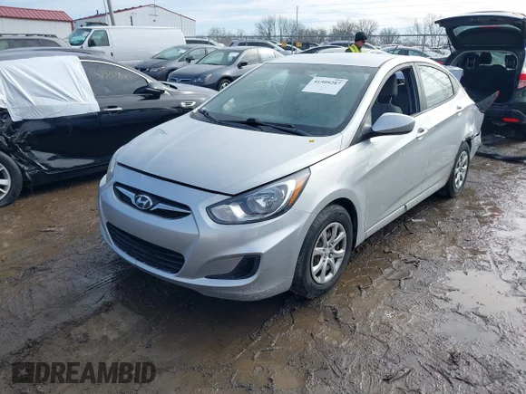 ✅ 2013 Hyundai Accent GLS • VIN: KMHCT4AE6DU450557 • Лот: 41509287. Опубліковано раніше на IAAI з пробігом 122 180 миль. Безкоштовний доступ до архіву аукціонних продажів зі США та докладний звіт про історію автомобіля на DreamBid. Зображення 2.