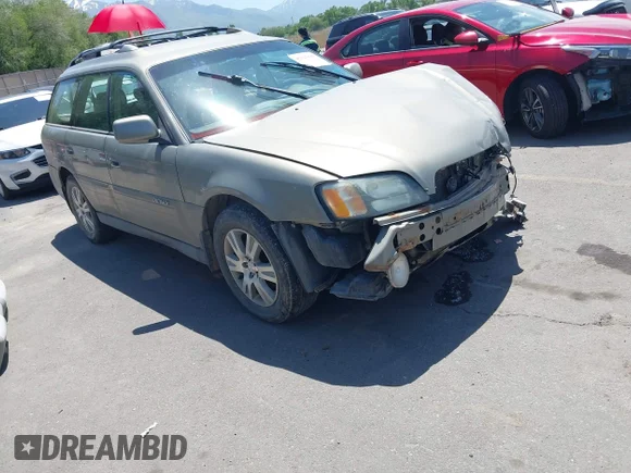 ✅ 2004 Subaru Legacy Outback 35th Anniversary • VIN: 4S3BH815847626192 • Lot: 42327630. Wystawiony na IAAI z przebiegiem 299 913 mil. Bezpłatny archiwum sprzedaży aukcyjnych z USA i szczegółowy raport historii pojazdu na DreamBid. Zdjęcie 1.