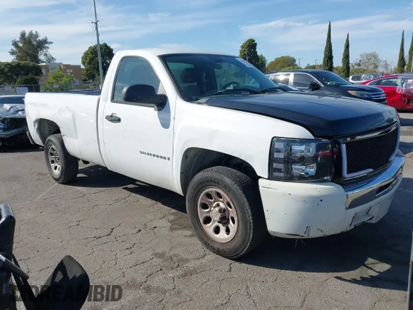 ✅ 2007 Chevrolet Silverado 1500 1LT • VIN: 1GCEC14C37Z567770 • Lot: 44527120. Listed on IAAI with 138,154 mi. Free auction sales archive from the USA and detailed vehicle history report at DreamBid. Image 1.