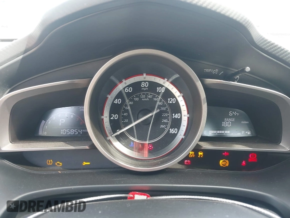 ✅ 2016 Mazda 3 i Sport • VIN: 3MZBM1T76GM258264 • Lot: 44468218. Wystawiony na IAAI z przebiegiem 105 854 mil. Bezpłatny archiwum sprzedaży aukcyjnych z USA i szczegółowy raport historii pojazdu na DreamBid. Zdjęcie 7.