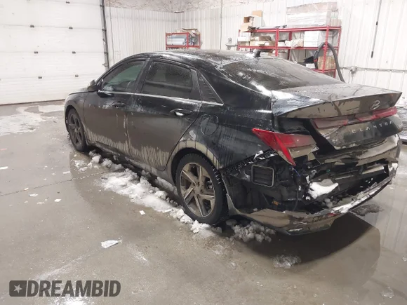 ✅ 2023 Hyundai Elantra Limited • VIN: KMHLN4AJXPU034667 • Lot: 44233304. Wystawiony na IAAI z przebiegiem 55 357 mil. Bezpłatny archiwum sprzedaży aukcyjnych z USA i szczegółowy raport historii pojazdu na DreamBid. Zdjęcie 3.