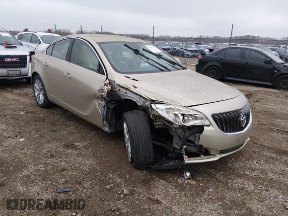 ✅ 2014 Buick Regal • VIN: 2G4GK5EX4E9189966 • Лот: 43732117. Опубликован ранее на IAAI с пробегом 173 755 миль. Бесплатный доступ к архиву аукционных продаж из США и подробный отчёт об истории автомобиля на DreamBid. Изображение 1.